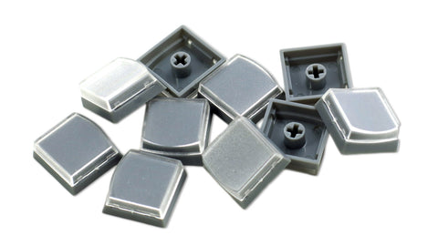 Replacement Keycaps for X-keys - Grey (Pack of 10)