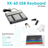 X-keys XK-60 Key Programmable KVM Keyboard