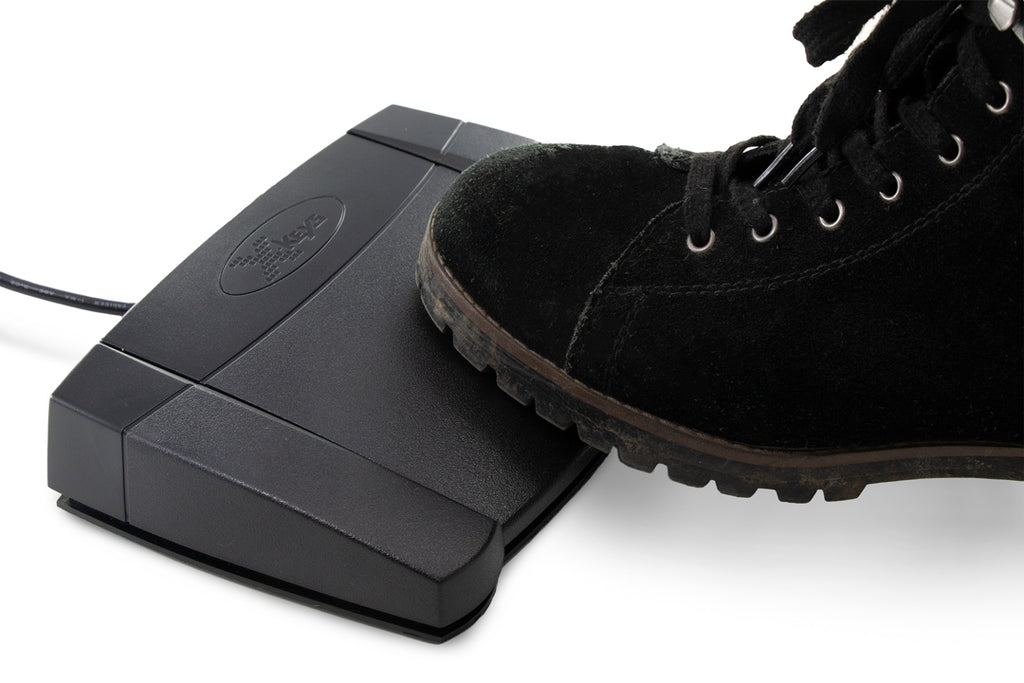 X-Keys Mouse Click Foot Pedal – X-keys-UK (Keyboard Specialists LTD)