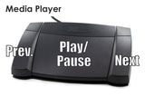 X-keys Media Player Foot Pedal
