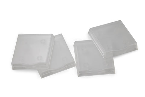 X-keys Clear Quad Key Caps (Pack of 4)