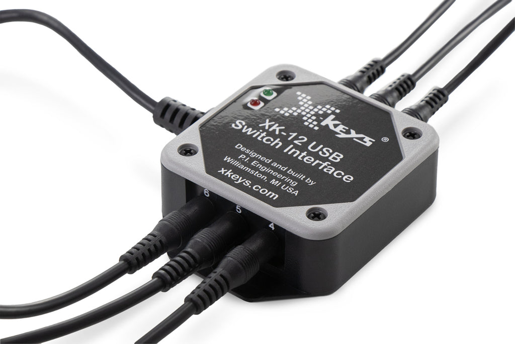 X-keys USB 12 Switch Interface – X-keys-UK (Keyboard Specialists LTD)