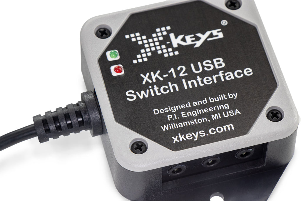 X-keys USB 12 Switch Interface – X-keys-UK (Keyboard Specialists LTD)