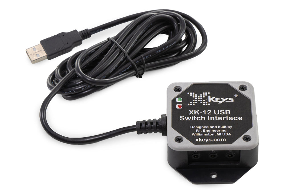 X-Keys USB 12 Switch Interface KVM – X-keys-UK (Keyboard Specialists LTD)