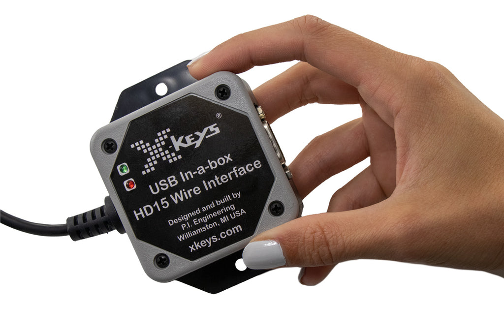 X-Keys USB HD15 Wire Interface – X-keys-UK (Keyboard Specialists LTD)