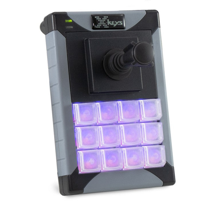X-keys XK-12 Key Programmable Keypad with Joystick – X-keys-UK ...