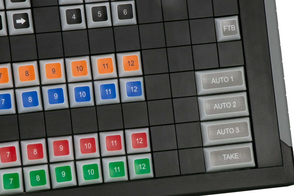 X-keys XKE-128 Key Keyboard and Video Switcher Bundle – X-keys-UK ...