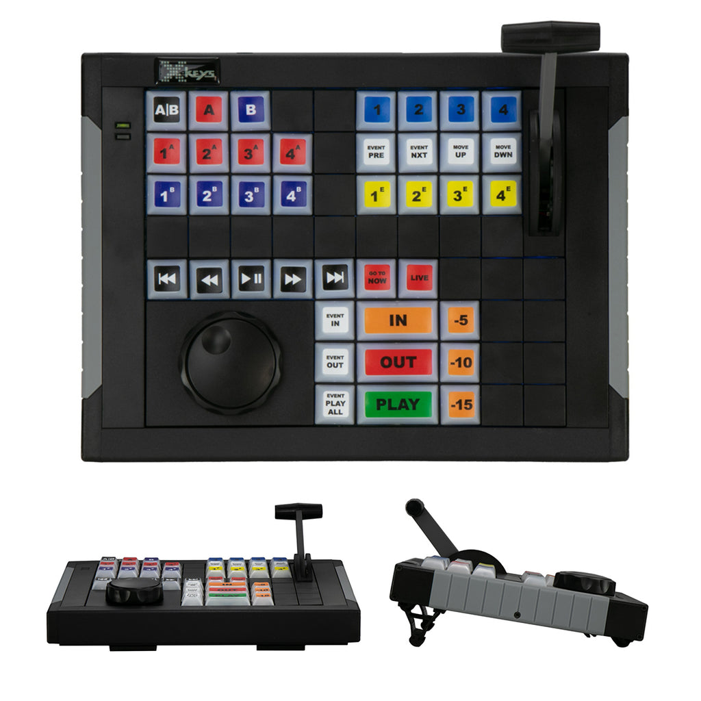 X-Keys XKE-64 Jog T-Bar USB Replay Controller – X-keys-UK (Keyboard ...