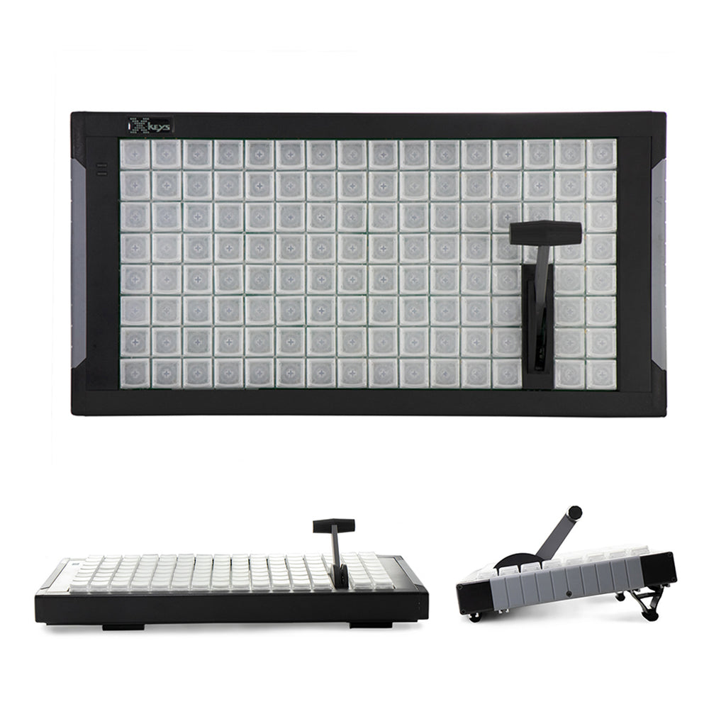 X-keys XKE-124 Key Programmable Keyboard with T-Bar – X-keys-UK ...
