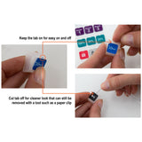 X-keys NevWear DSA Style Relegnedable Key Caps - Transparent (Pack of 12)