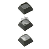 X-keys NevWear DSA Style Relegnedable Key Caps - Transparent (Pack of 12)