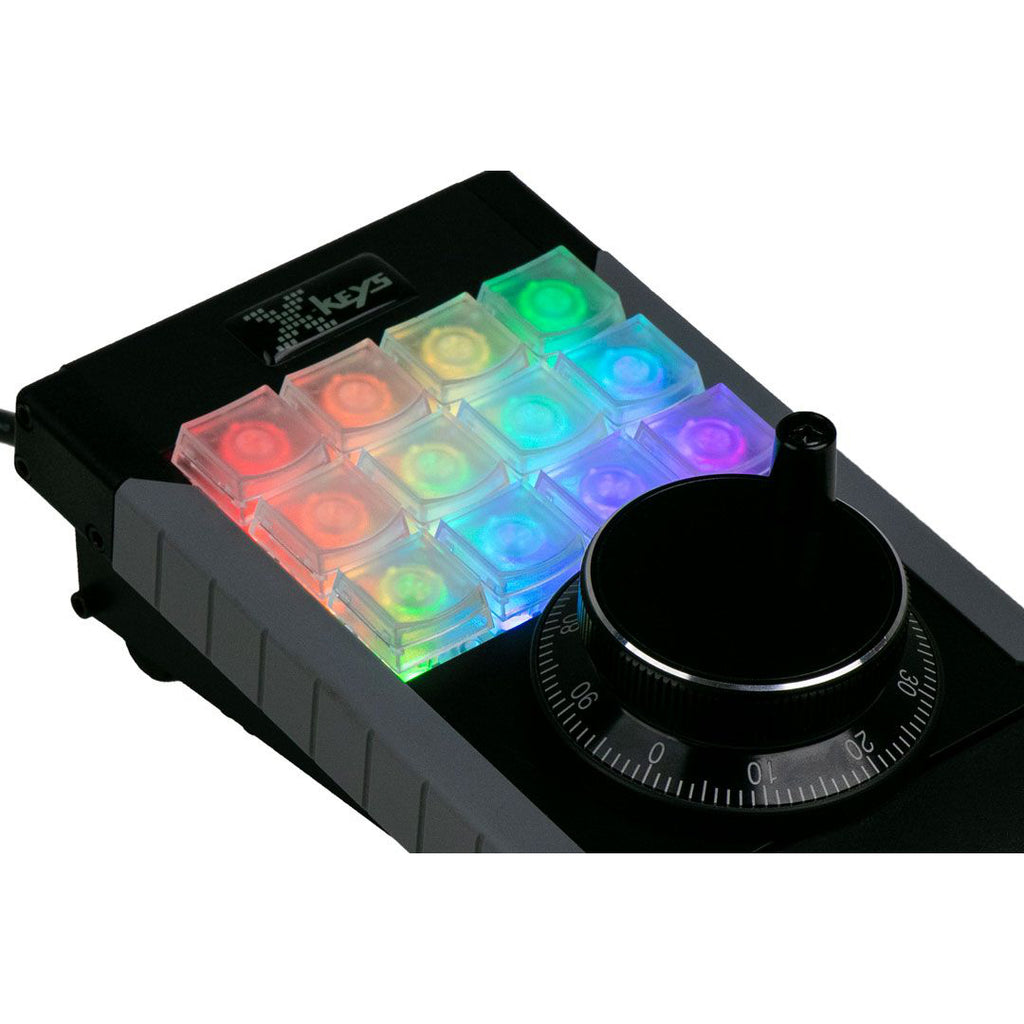 X-keys XBE-12 Handwheel and Programmable Keypad – X-keys-UK (Keyboard ...