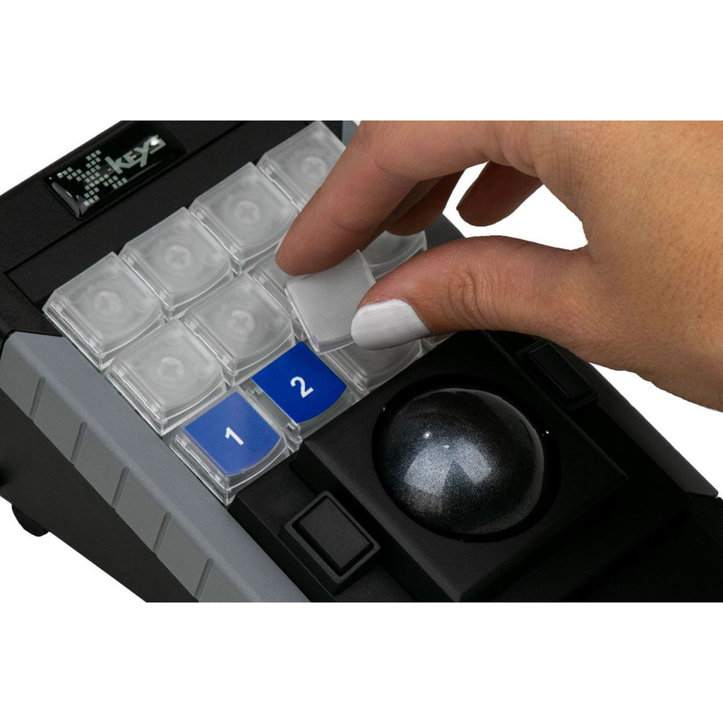 Programmable Button Trackball X-keys XBE-12 Trackball and Programmable Keypad – X-keys-UK (Keyboard ...