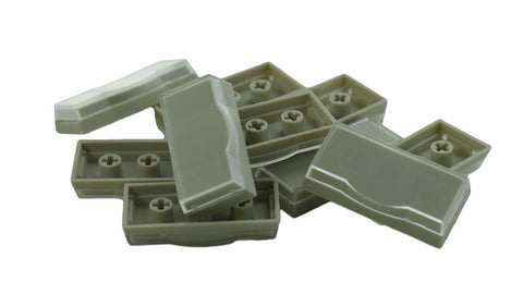X-keys Tall Replacement Keycaps - Beige (Pack of 10)